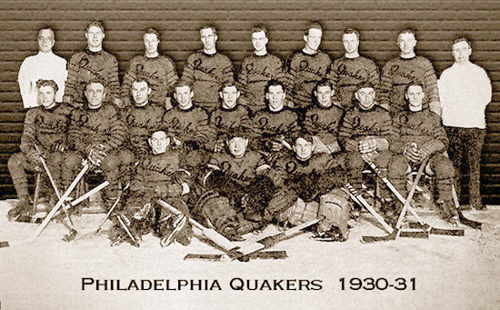 Flyers History - Philadelphia Quakers