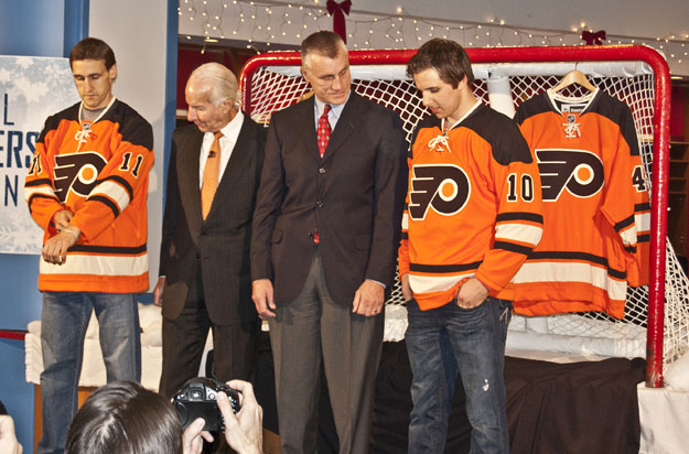  Scoop Cooper - The Flyers introduce their 2012 Winter  Classic jerseys